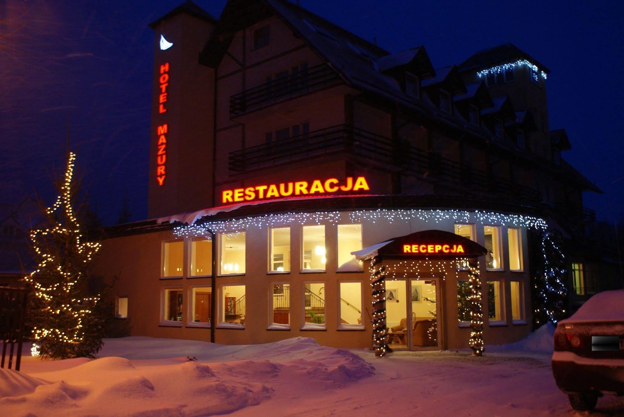Hotel Mazury Giżycko Exteriér fotografie